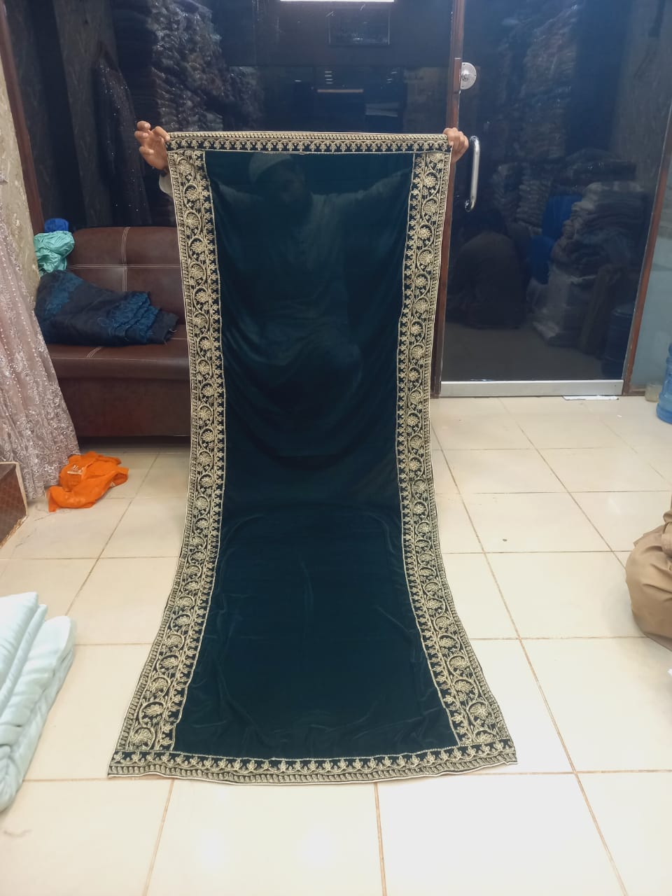 Velvet Shawl after 20% Discount 03