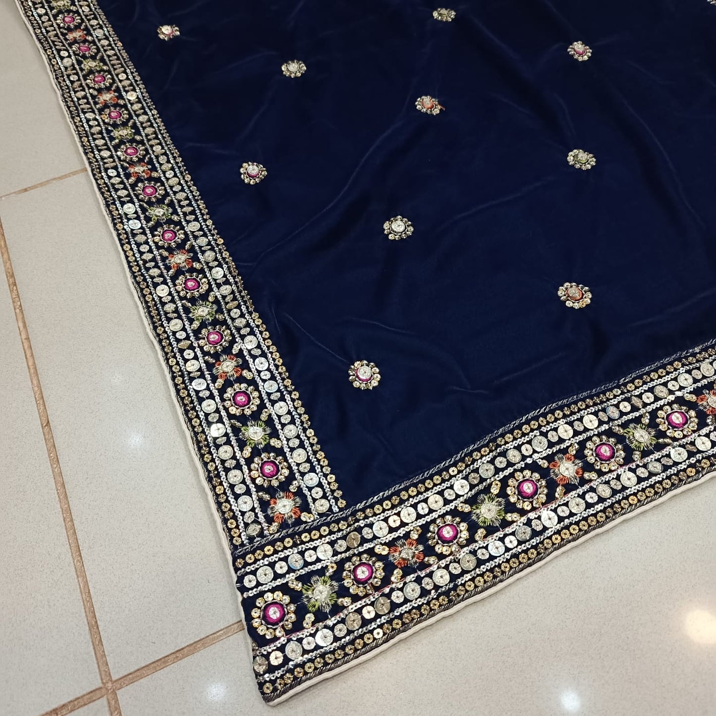Velvet Shawl after 20% Discount 05