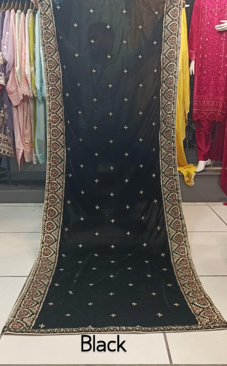 Velvet Shawl after 20% Discount 011