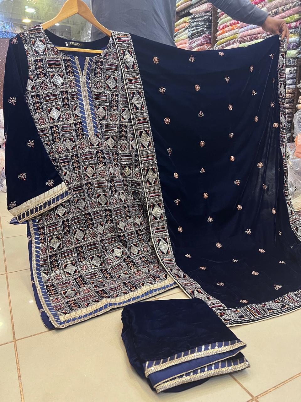 Velvet Suit 3 Piece