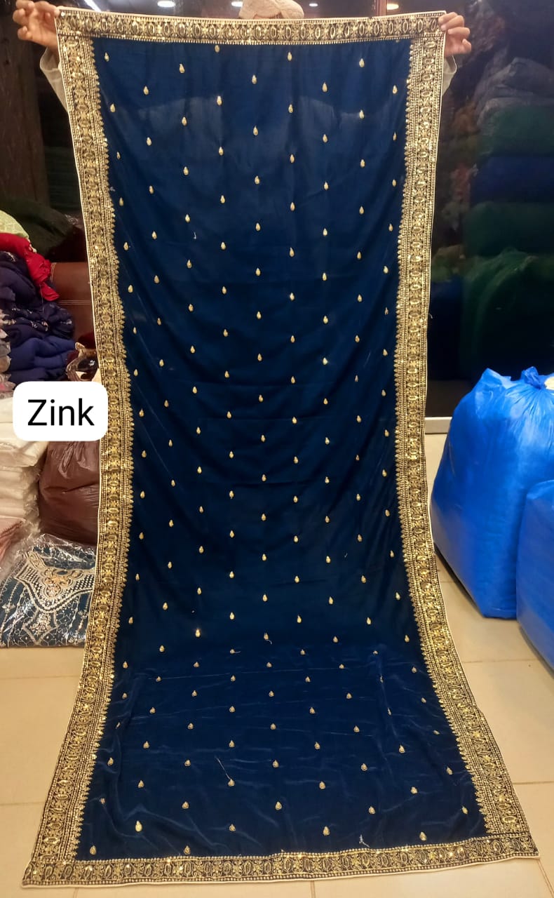 Velvet Shawl after 20% Discount 014