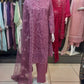 Embroidered Net Frock 04
