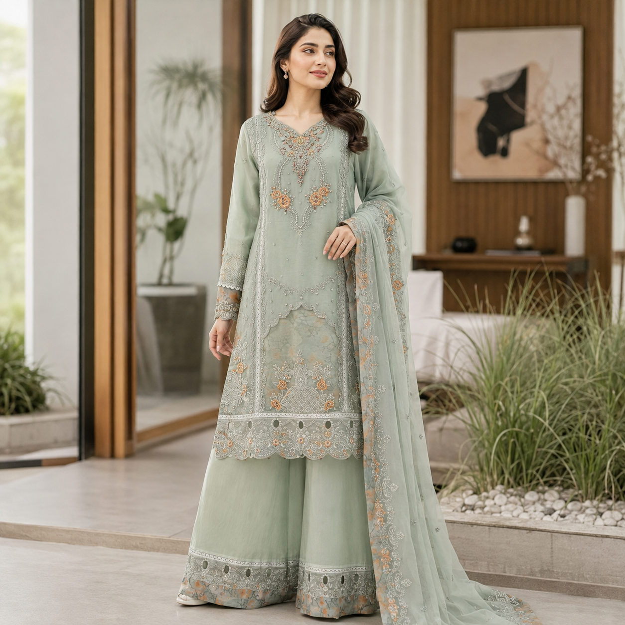 Sage Green Shade Outfit