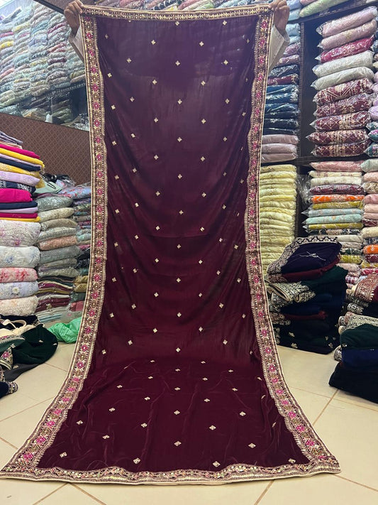 Velvet Shawl 3 Colors