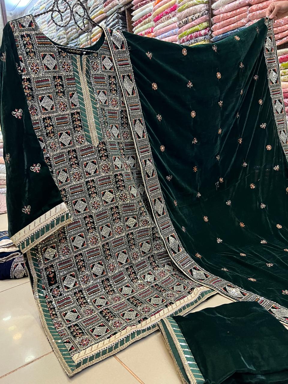 Velvet Suit 3 Piece