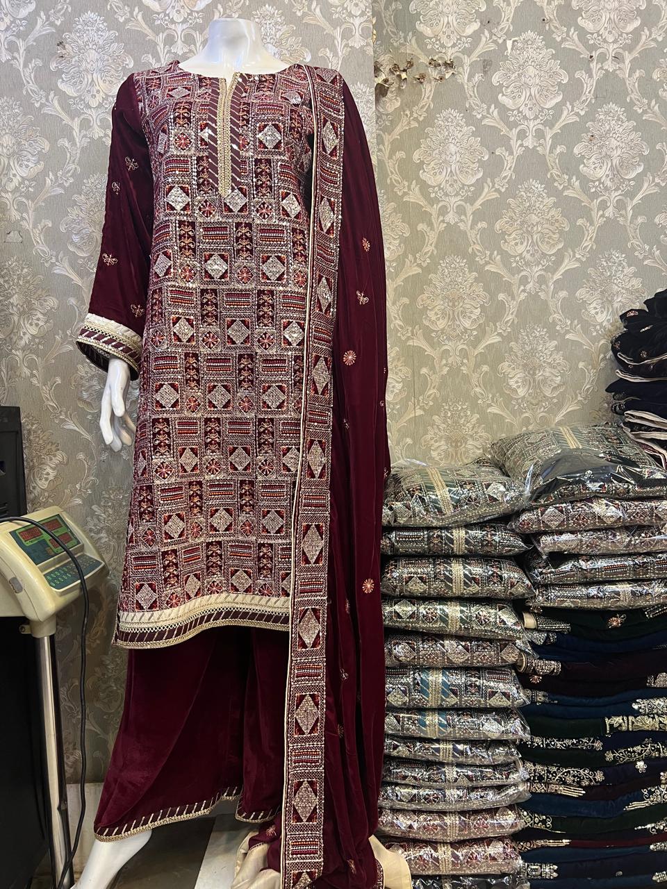Velvet Suit 3 Piece