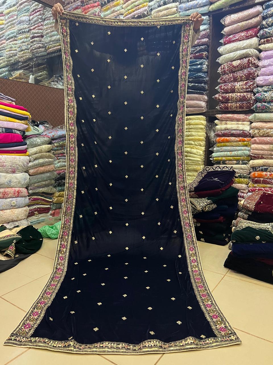 Velvet Shawl 3 Colors