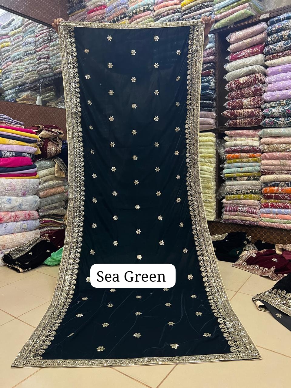 Velvet Shawl 6 Colors