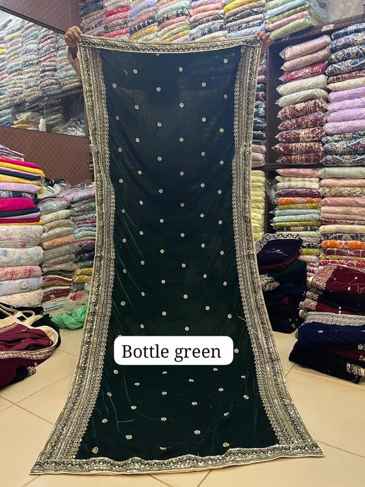 Velvet Shawl 3 Colors