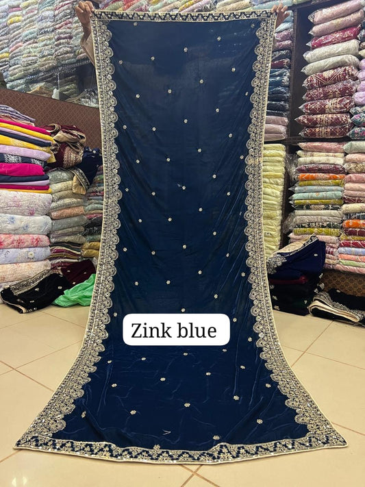 Velvet Shawl 5 Colors