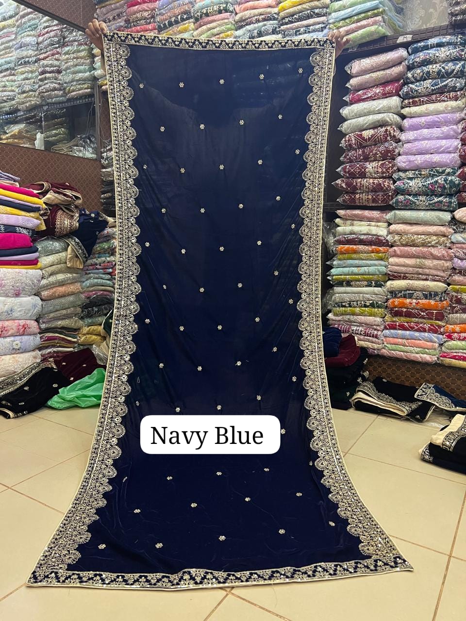 Velvet Shawl 5 Colors