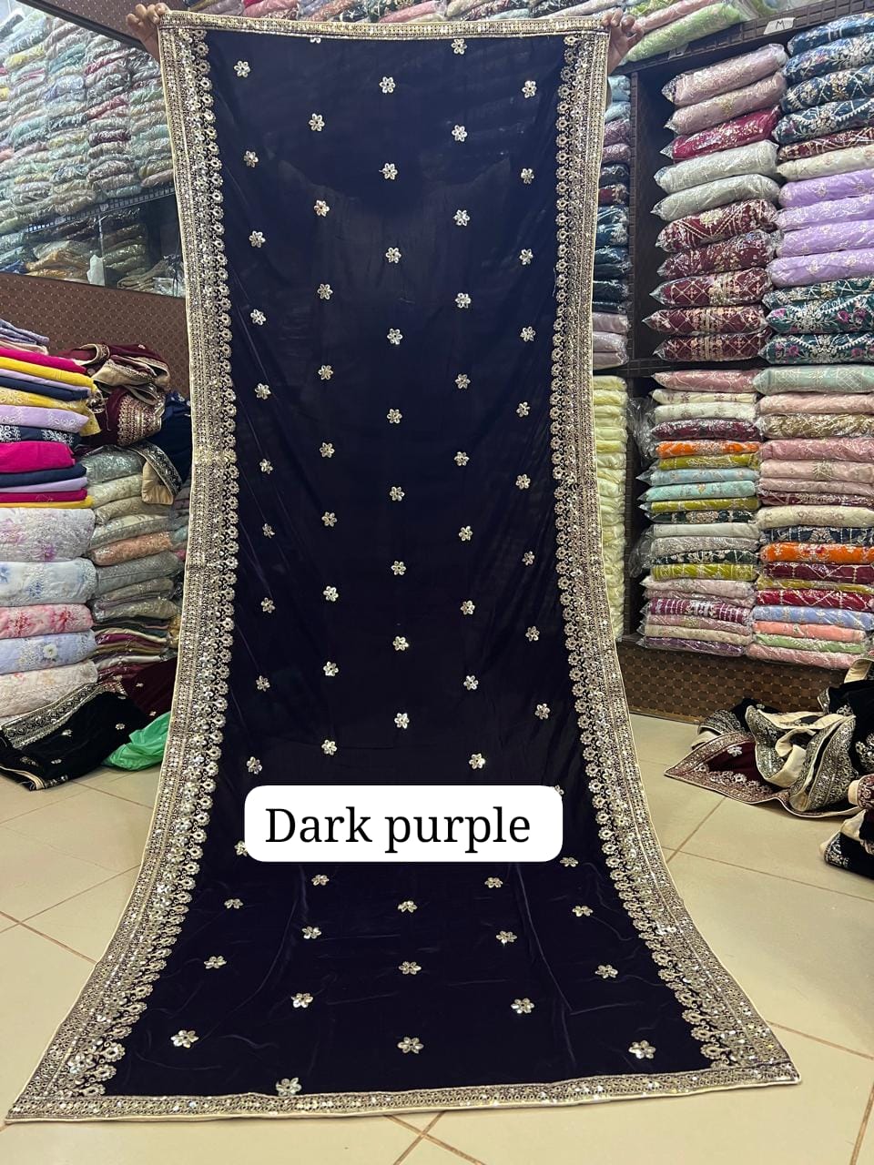 Velvet Shawl 6 Colors