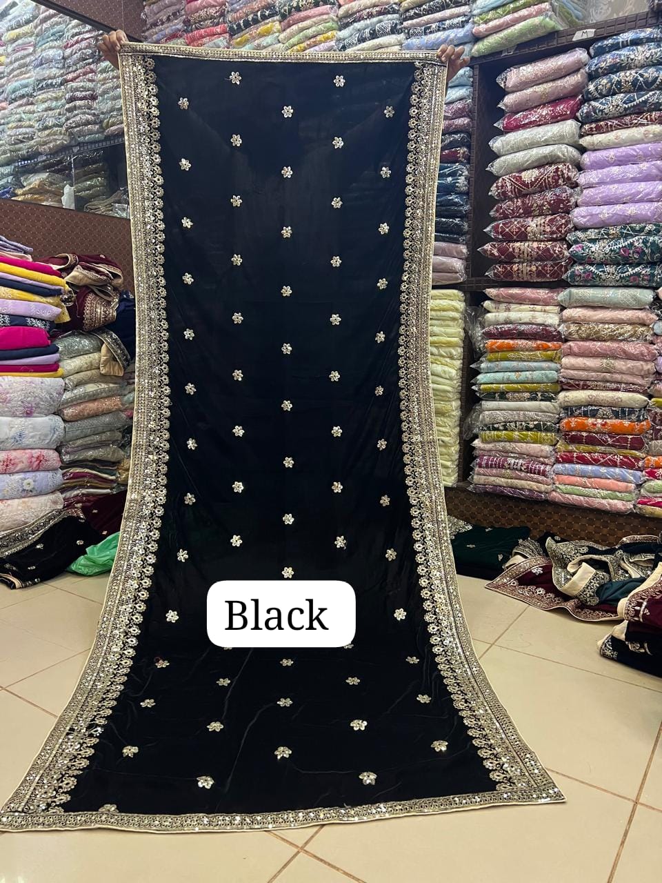 Velvet Shawl 6 Colors