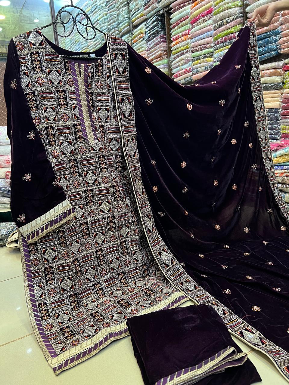 Velvet Suit 3 Piece