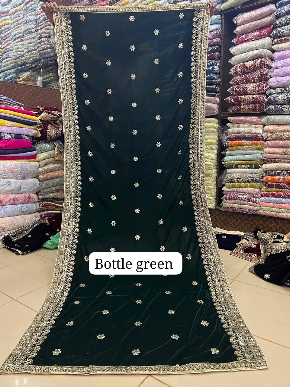 Velvet Shawl 6 Colors