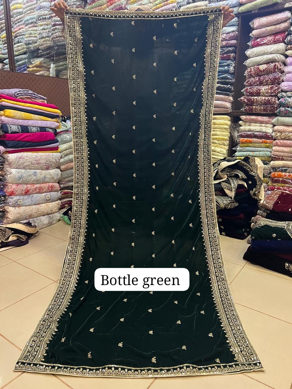 Velvet Shawl 4 Colors