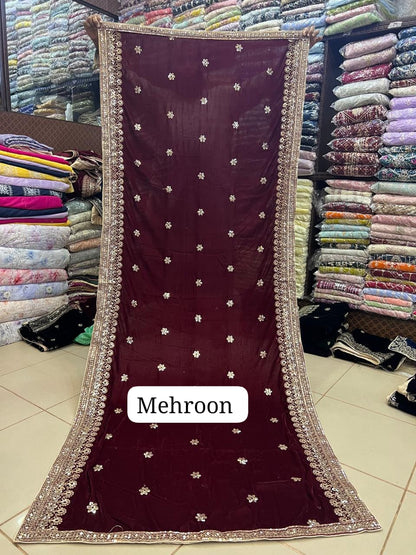 Velvet Shawl 6 Colors