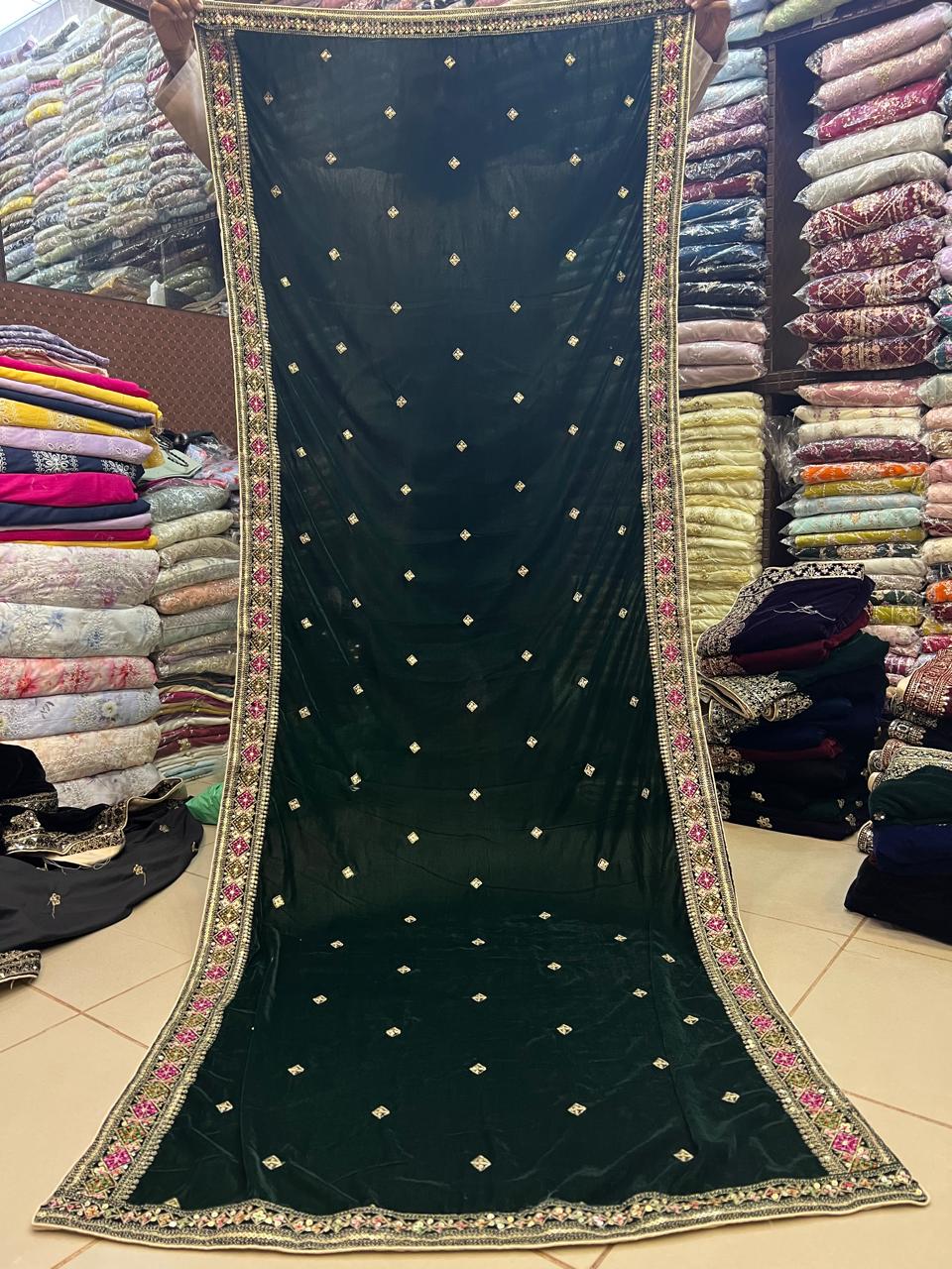 Velvet Shawl 3 Colors